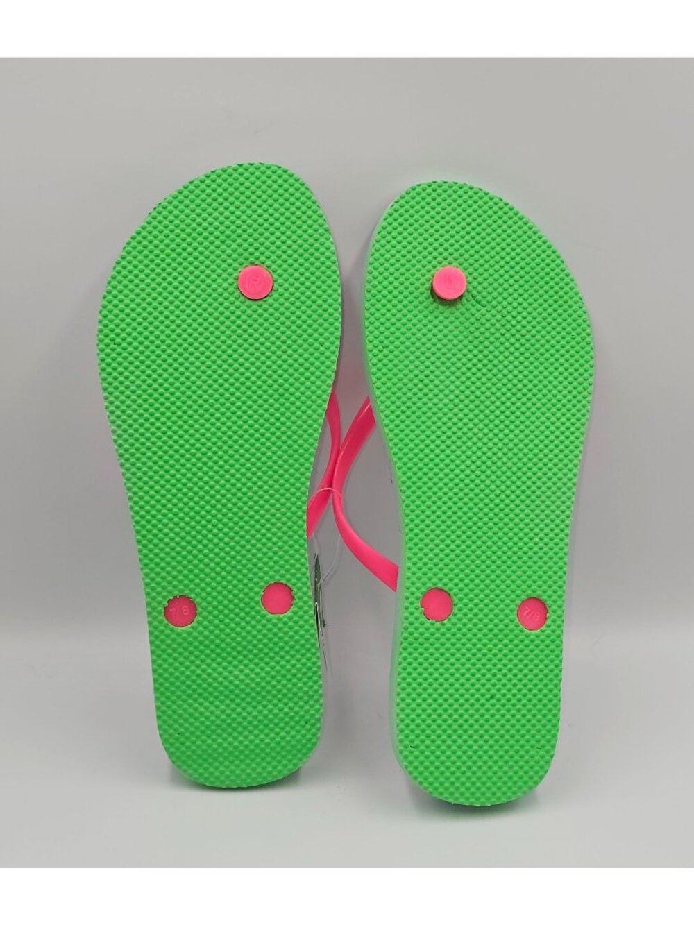 NWT Lilly Pulitzer Women's Multicolor Lobstah Roll Pool Flip-Flops Size 7/8 3751 - Picture 6 of 13